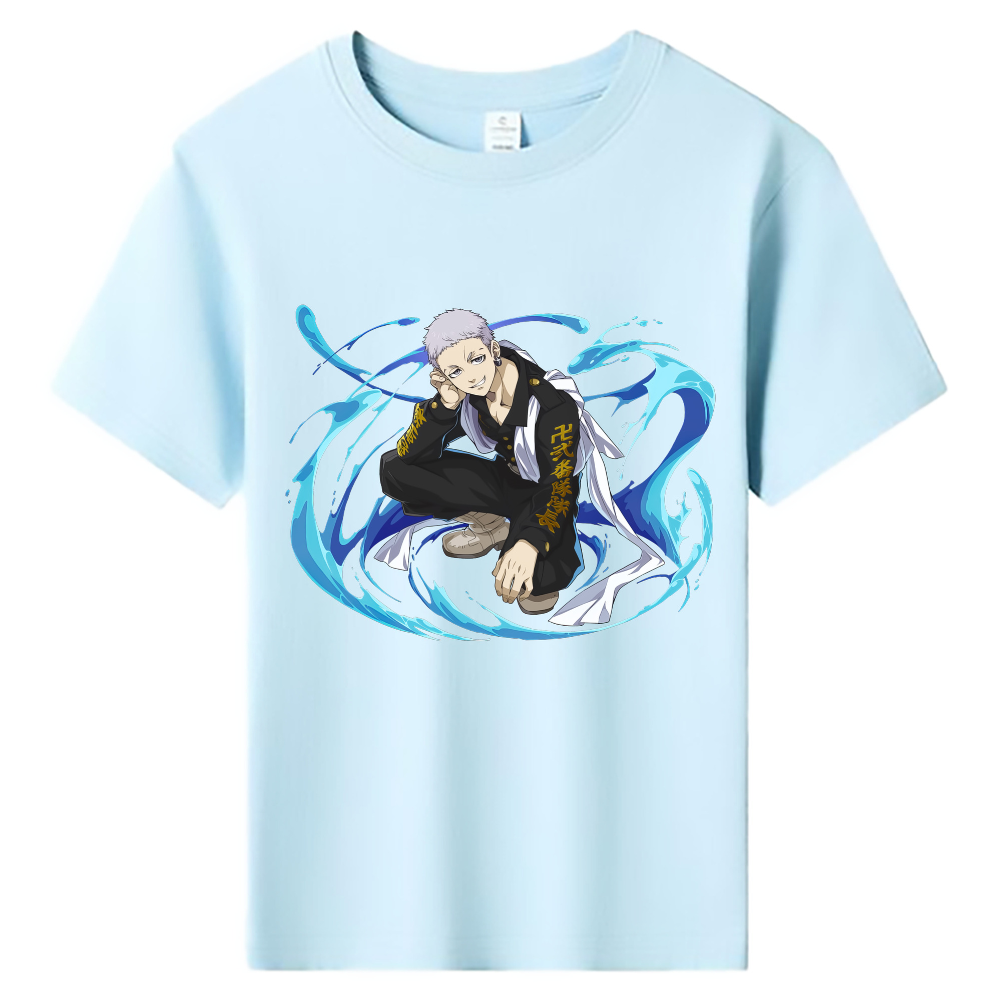 （画像用） 東京リベンジャーズ Tokyo Revengers 綿100％キッズTシャツ（フロントプリント）